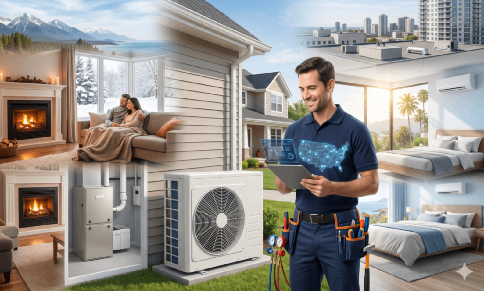 HVAC in Iowa, LA